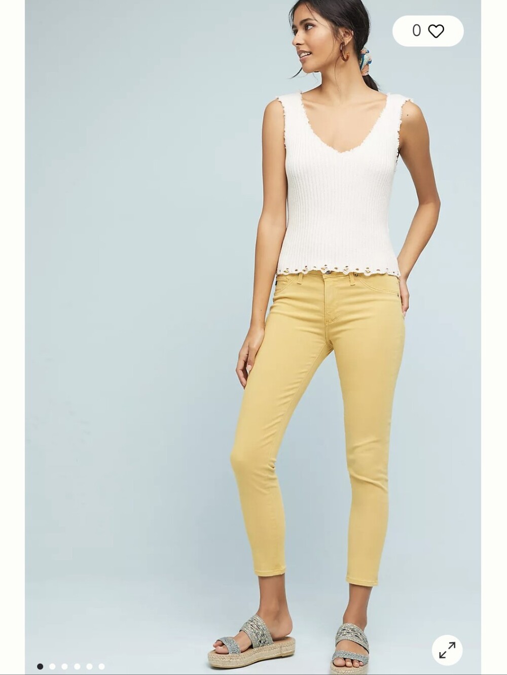 AG,The Abbey, Sateen Ankle Jean